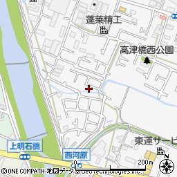 兵庫県神戸市西区玉津町西河原203-17周辺の地図