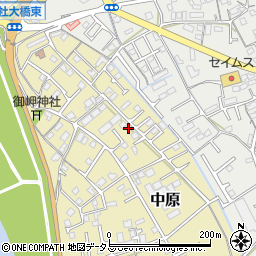 岡山県総社市中原855-4周辺の地図