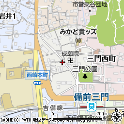 岡山県岡山市北区葵町2-27周辺の地図
