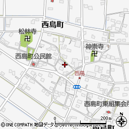 静岡県浜松市中央区西島町548周辺の地図