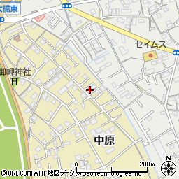 岡山県総社市中原841-48周辺の地図