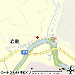静岡県賀茂郡南伊豆町岩殿周辺の地図