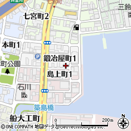神戸船用品周辺の地図