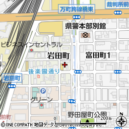 岡山県岡山市北区岩田町5-27周辺の地図
