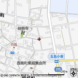 静岡県浜松市中央区西島町232周辺の地図