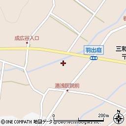 広島県三次市三和町羽出庭1140周辺の地図