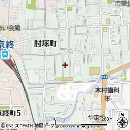 奈良県奈良市肘塚町170-9周辺の地図