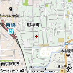 奈良県奈良市肘塚町189-1周辺の地図