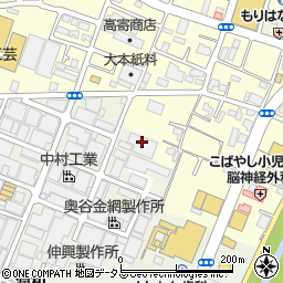 兵庫三菱自動車販売伊川谷センター周辺の地図