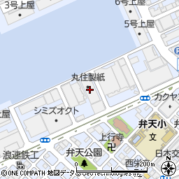 丸住製紙倉庫周辺の地図