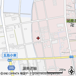 静岡県浜松市中央区松島町451周辺の地図