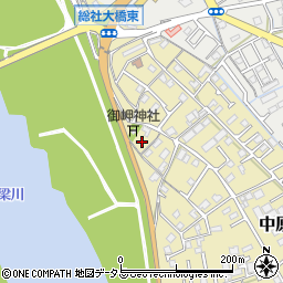 岡山県総社市中原950-1周辺の地図