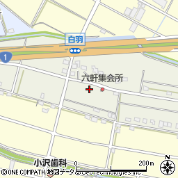 静岡県浜松市中央区米津町197周辺の地図