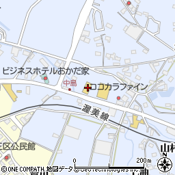 愛知県田原市豊島町天白79周辺の地図