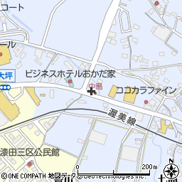愛知県田原市豊島町天白90周辺の地図