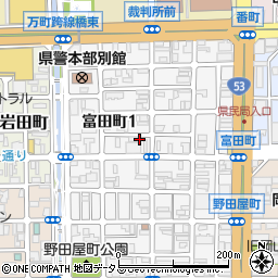 モリヤ功時計店周辺の地図