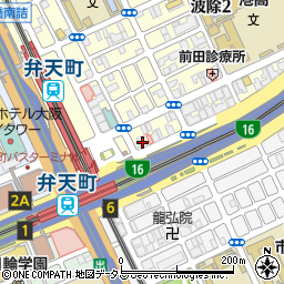 香川銀行弁天町支店周辺の地図