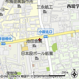 すき家東大阪菱屋西店周辺の地図