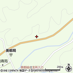 島根県益田市美都町都茂1119-2周辺の地図