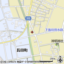 静岡県浜松市中央区河輪町722周辺の地図