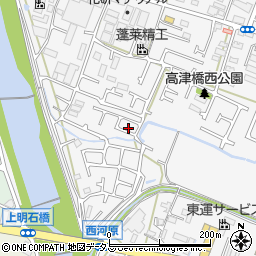 兵庫県神戸市西区玉津町西河原203周辺の地図