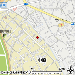 岡山県総社市中原841周辺の地図