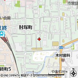 奈良県奈良市肘塚町170-31周辺の地図