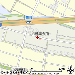 静岡県浜松市中央区米津町196周辺の地図