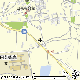 ファミリーマート奈良白毫寺店周辺の地図