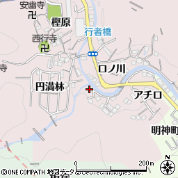 兵庫県神戸市須磨区妙法寺口ノ川26周辺の地図