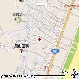 静岡県牧之原市須々木842周辺の地図