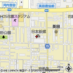 日本鋲螺周辺の地図