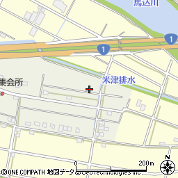 静岡県浜松市中央区米津町98周辺の地図