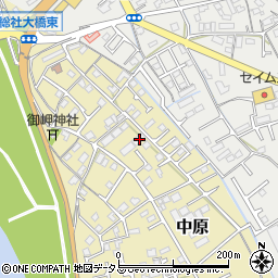岡山県総社市中原859-1周辺の地図