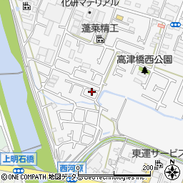 兵庫県神戸市西区玉津町西河原203-10周辺の地図