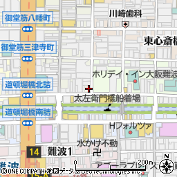 YAMATO ヤマト 難波店周辺の地図