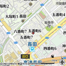有限会社川口花店周辺の地図