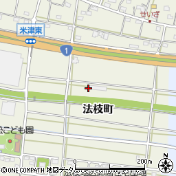 静岡県浜松市中央区法枝町1063周辺の地図