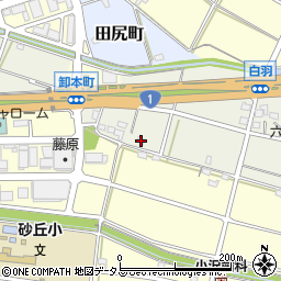 静岡県浜松市中央区米津町230周辺の地図