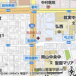 田中会計（税理士法人）　五藤事務所周辺の地図