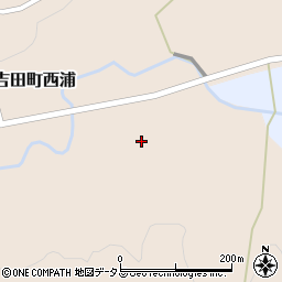 広島県安芸高田市吉田町西浦1305周辺の地図