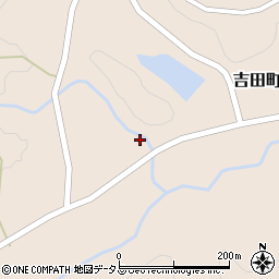 広島県安芸高田市吉田町西浦353周辺の地図