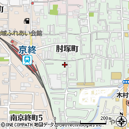 奈良県奈良市肘塚町238-1周辺の地図