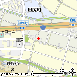 静岡県浜松市中央区米津町231周辺の地図