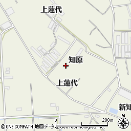 愛知県豊橋市杉山町上蓮代周辺の地図