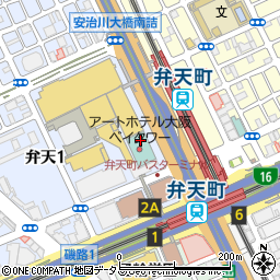 フジオックス株式会社　大阪営業所周辺の地図