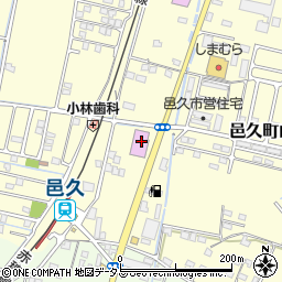 ジャンボ邑久店周辺の地図