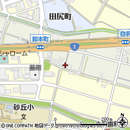 静岡県浜松市中央区米津町232周辺の地図