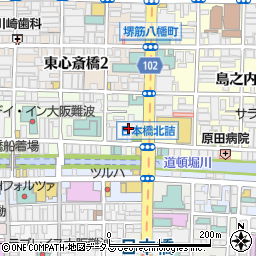 アズガーデン日本橋周辺の地図