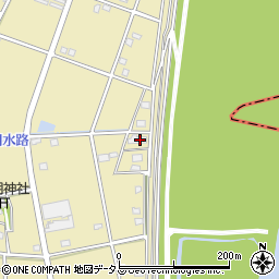 静岡県浜松市中央区三新町60周辺の地図